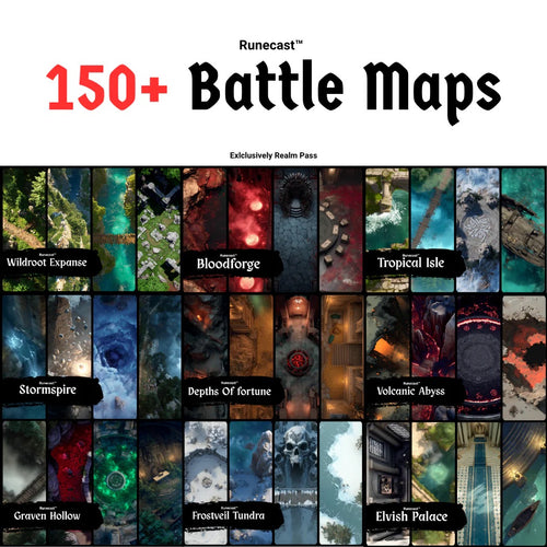 FREE Lifetime Access to LumoraFantasy™ Essential Battlemaps (Valued at $100)